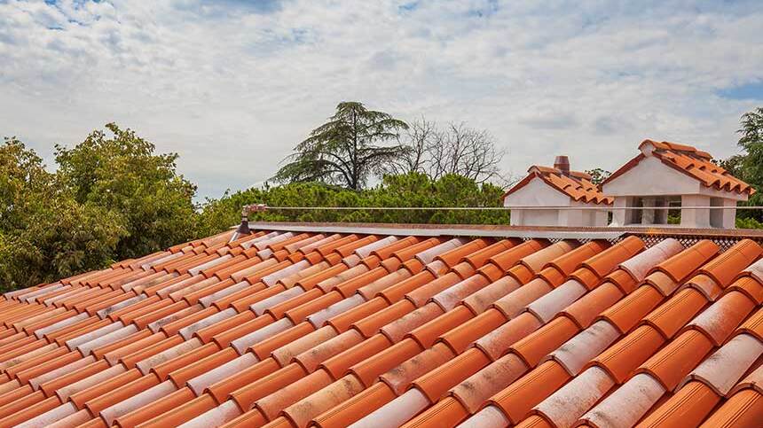 linea vita sul tetto 