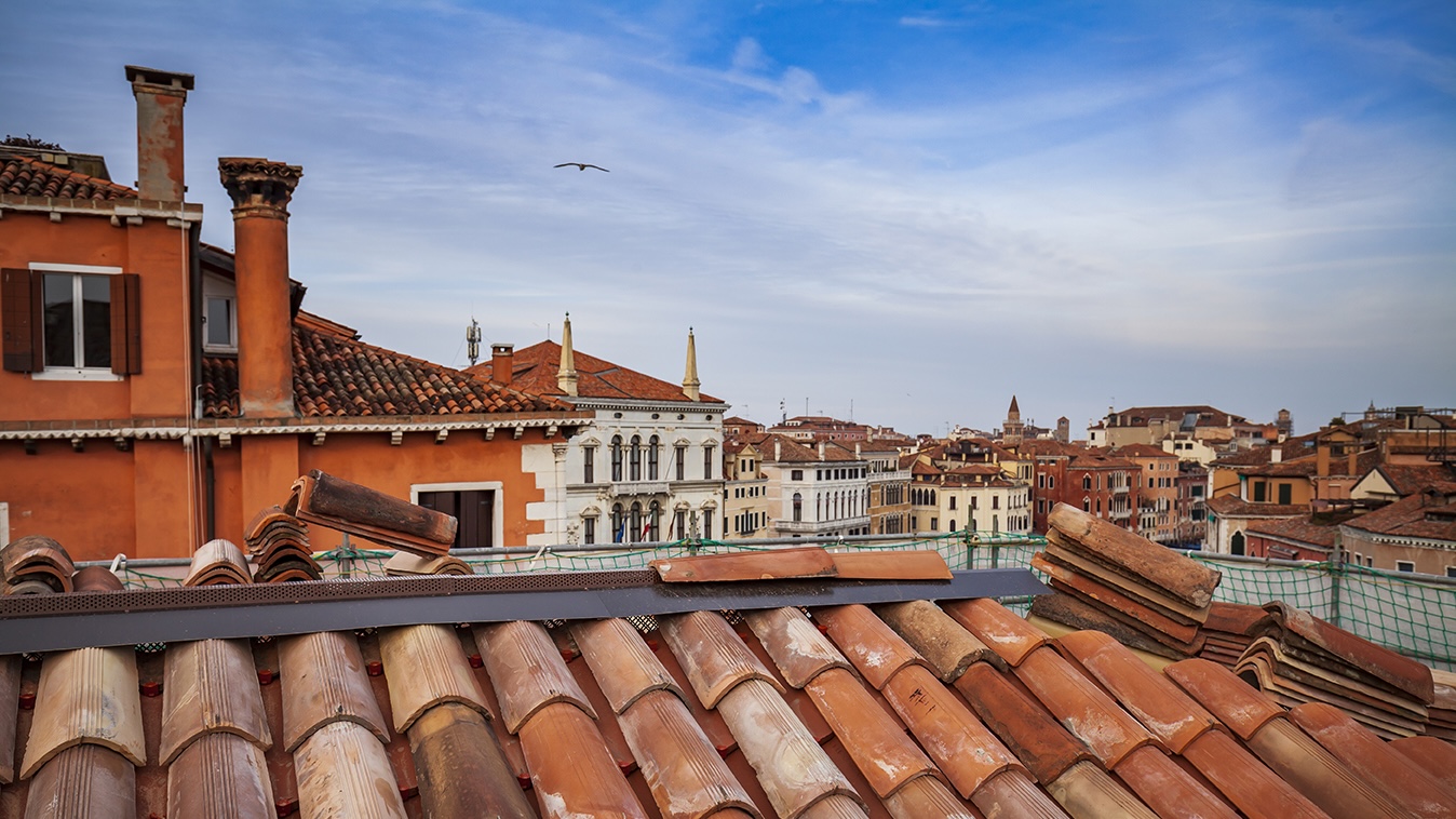 i tetti di Venezia e il restauro delle coperture