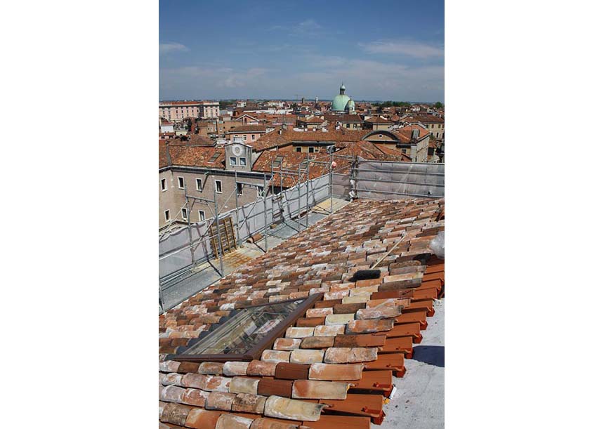 Sistema AERcoppo® per l’Ex Convento dei Tolentini, Università IUAV di Venezia (VE), 2011-2013
