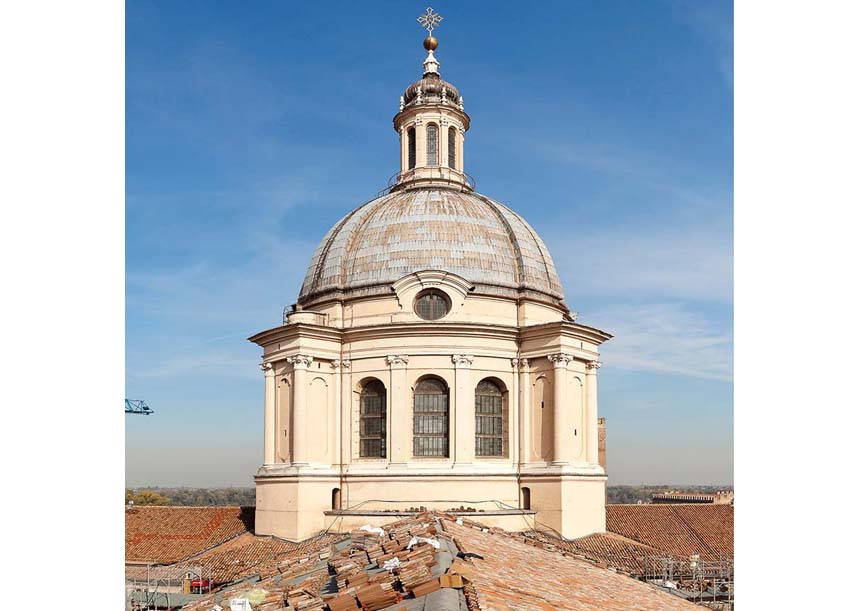 Sistema AERcoppo® per la Basilica di S. Andrea Apostolo in Mantova (MN), 2015