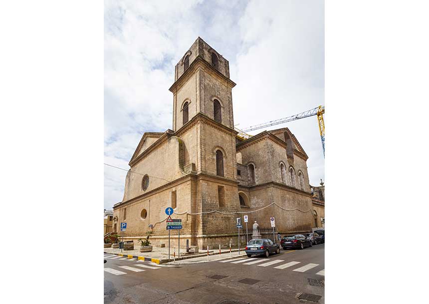 Sistema AERcoppo® per la Basilica di Santa Maria della Vittoria (BR) 2017