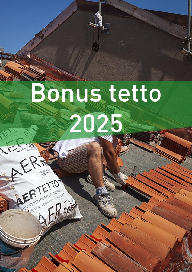 incentivi fiscali tetti 2025