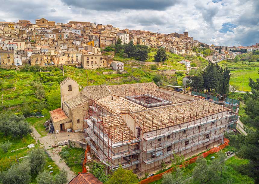 Sistema AERcoppo® per il Convento di Santa Maria del Carmine
