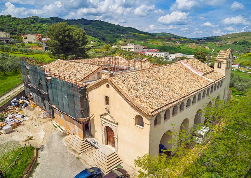 Sistema AERcoppo® per il Convento di Santa Maria del Carmine