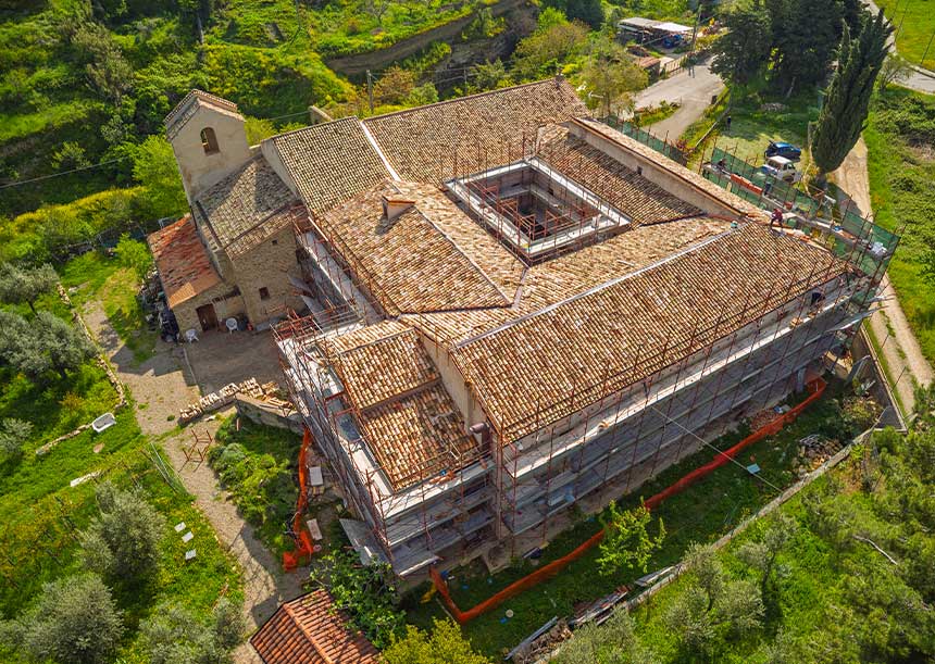 Sistema AERcoppo® per il Convento di Santa Maria del Carmine