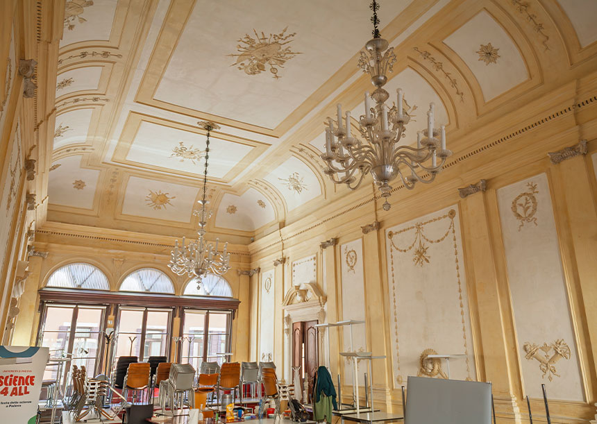 Sistema AERcoppo® per la Biblioteca Ca' Borin dell'Università di Padova