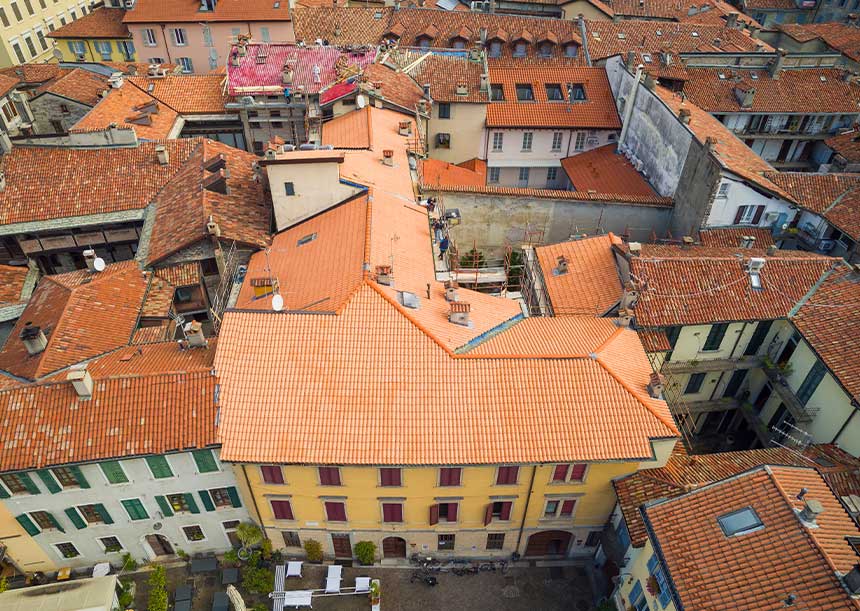 Sistema AERcoppo® per un palazzo ALER a Como