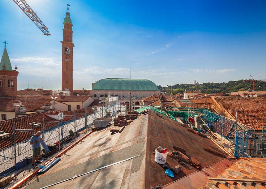 Sistema AERcoppo® per Palazzo Trissino di Vicenza