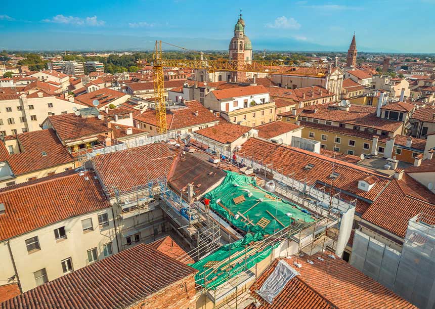 Sistema AERcoppo® per Palazzo Trissino di Vicenza